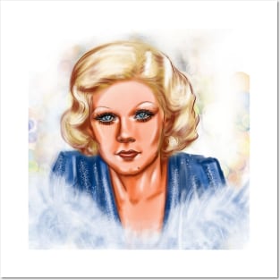 Jean Harlow Posters and Art